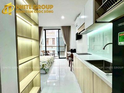 Thuê ngay studio ban công 35m2 tại Chu Văn An gần trường ĐH UTH
