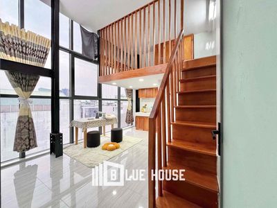 Cho Thuê Căn Hộ Duplex View Kính, Gác Cao 1m7 Gần Đại Học Công Thương.
