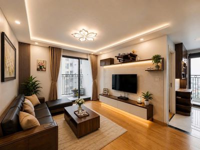 CHO THUÊ CHUNG CƯ THE GARDEN HILL 2PN 2WC ĐỐI DIỆN - BẾN XE MỸ ĐÌNH