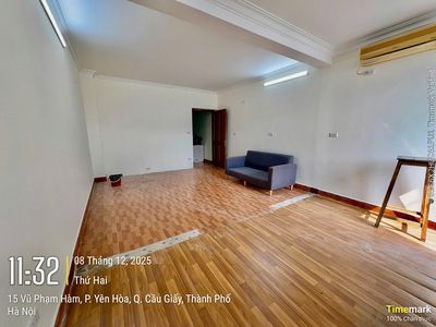 Văn phòng 50m² tại Vũ Phạm Hàm - Cầu Giấy giá chỉ 6 triệu.