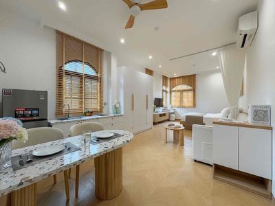 CHO THUÊ CĂN HỘ 1 PN STUDIO HOÀNG HOA THÁM