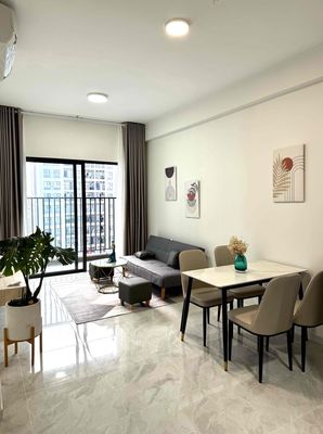 Chính chủ cho thuê căn hộ Privia 2 phòng ngủ full nội thất tầng cao