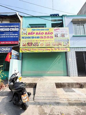 Nhà Thuê Mặt Tiền Tô Hiệu. Quận Tân Phú (3pn, 2wc) Dtsd 160m2