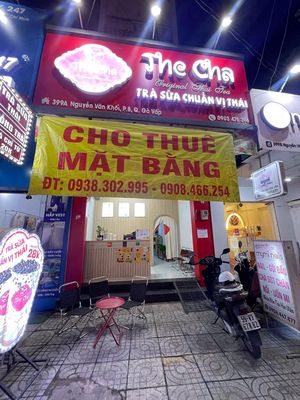 CẦN SANG QUÁN TRÀ SỮA THE CHA – NGUYỄN VĂN KHỐI, GÒ VẤP