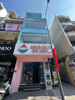 CHO THUÊ NHÀ 2MT 222 HAI BÀ TRƯNG, QUẬN 1, DT 4x18M, TRỆT 4 LẦU, 75TR