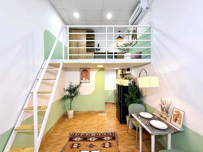 CĂN HỘ DỊCH VỤ FULL NỘI THẤT GÁC CAO 2m ĐƯỜNG TL 10 GẦN TÊN LỬA