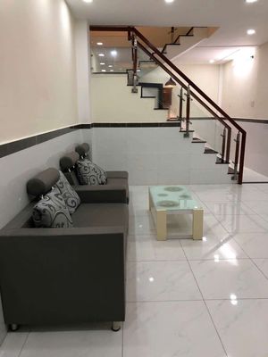 Nhà  mới đẹp 4,01*12 trệt lầu gía cực rẻ f9