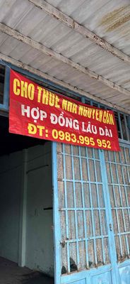 Cho thuê nhà mặt tiền bùi công trừng đông thạnh . Giá 12tr