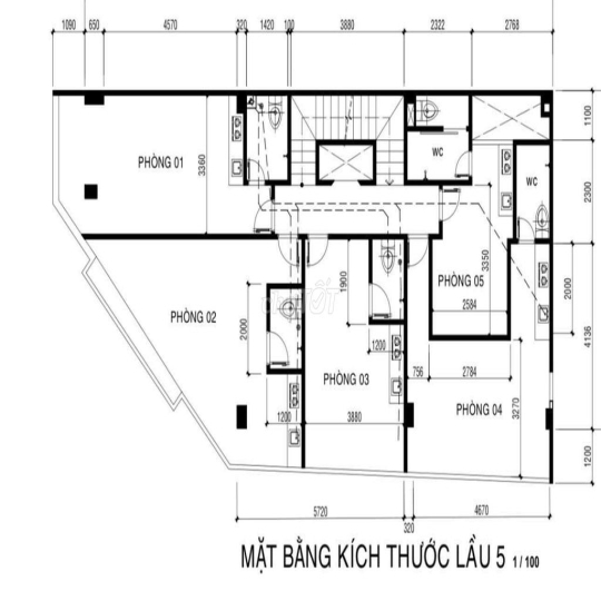 VIP!! Góc 2MT 55 đường số 7A và số 6, 20PN 20WC, PCCC, TM, 8x18 7 tầng