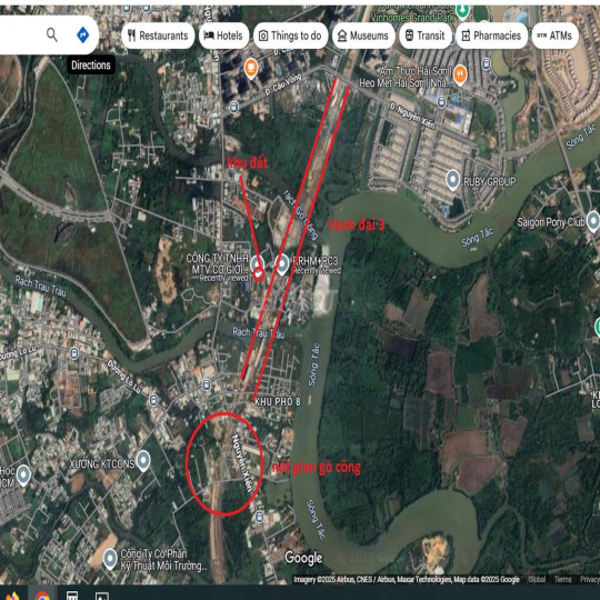 Cho thuê 325m2 đất thổ cư gần Vinhome Gran Park