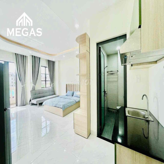 Căn Hộ Ban Công Mới Xây 35m2 Đầy Đủ Nội Thất Gần Cầu Sắt An Phú Đông