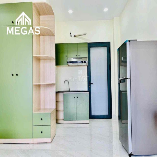 Căn Hộ Ban Công Mới Xây 35m2 Đầy Đủ Nội Thất Gần Cầu Sắt An Phú Đông