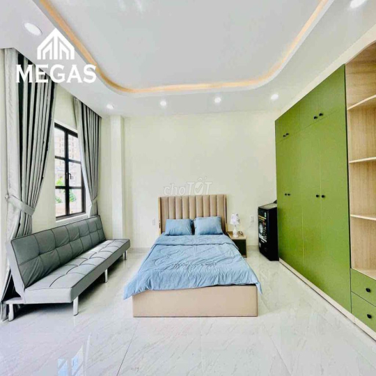 Căn Hộ Ban Công Mới Xây 35m2 Đầy Đủ Nội Thất Gần Cầu Sắt An Phú Đông