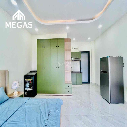 Căn Hộ Ban Công Mới Xây 35m2 Đầy Đủ Nội Thất Gần Cầu Sắt An Phú Đông