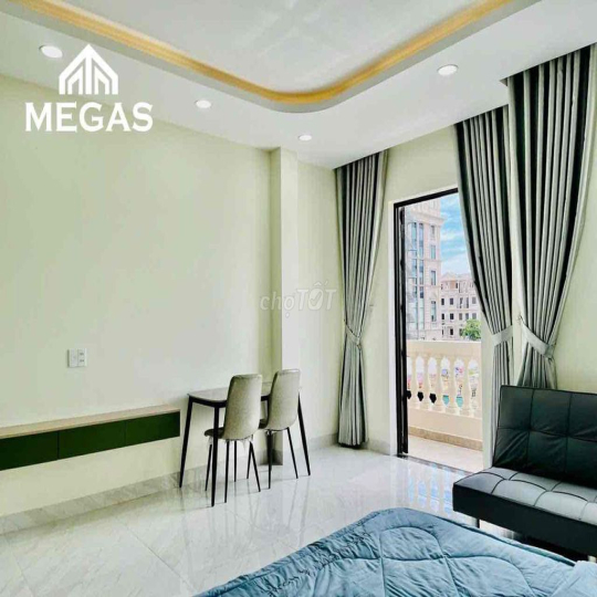 Căn Hộ Ban Công Mới Xây 35m2 Đầy Đủ Nội Thất Gần Cầu Sắt An Phú Đông