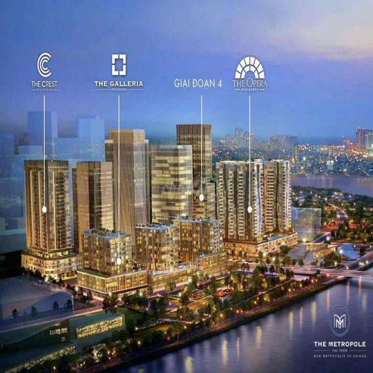 Cho Thuê Shophouse Metropole Diện tích Linh hoạt từ 80m2- 400m2