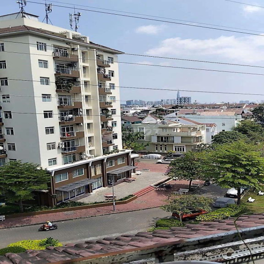 CHUNG CƯ 60M2, KDC NAM LONG, TRẦN TRỌNG CUNG 2PN 2WC 3 MÁY LẠNH SÂN TO