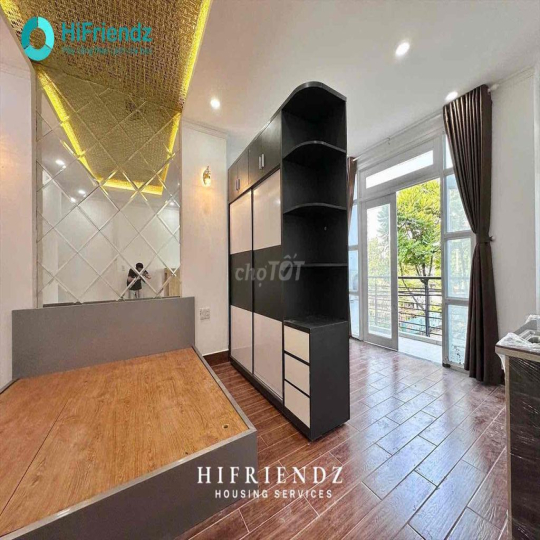 khai trương 10p dạng studio bancol cửa sổ full nội thất mới 100% kdcts