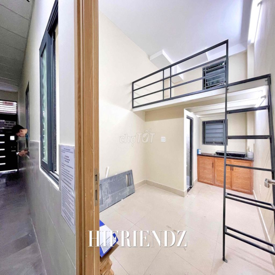 CĂN HỘ DUPLEX SINH VIÊN ĐH Y DƯỢC FULL NỘI THẤT QUẬN 6, GÁC CAO 25m2