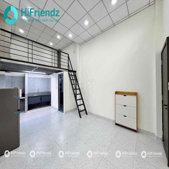 Cho thuê phòng có gác full nội thất siêu rộng gần đại học Công Nghiệp