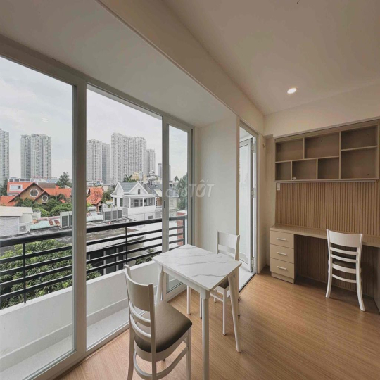 [Q2] - 🍎 Căn Hộ cho thuê ngay TRẦN NÃO 🍄 - Ban Công, Máy giặt riêng!