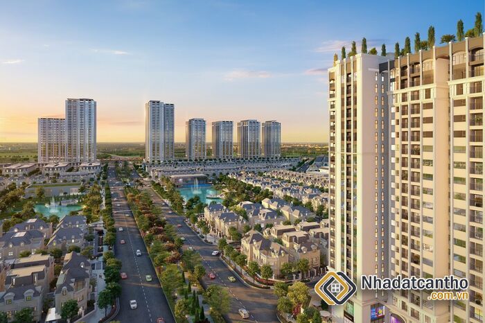 Kiệt Tác Chung Cư Kiến Trúc Xanh Hiện Đại Kết Hợp Tân Cổ Điển Tại Phía Tây Hà Nội