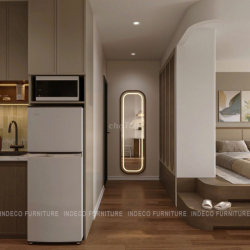 CHO THUÊ CĂN HỘ STUDIO CỬA SỔ BAN CÔNG THOÁNG -FULL NỘI THẤT,GẦN METRO