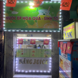 Cần sang nhượng cửa hàng nước ép hoa quả