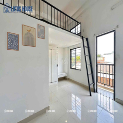 Cho Thuê Căn Duplex gác cao bancol thoáng
