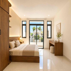 Căn hộ Nơ Trang Long trung tâm Bình Thạnh mới 100% ban công 36m2
