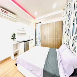 CHO THUÊ CHDV BÌNH THẠNH STUDIO, FULL NỘI, BAN CÔNG, CỬA SỔ, 20M2, 