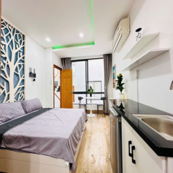 CHO THUÊ CHDV BÌNH THẠNH STUDIO, FULL NỘI, BAN CÔNG, CỬA SỔ, 20M2, 