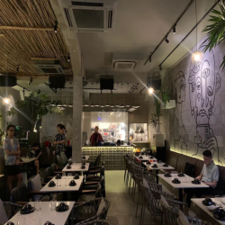 Cho Thuê Mặt Bằng đường Trần Hưng Đạo, Quận 1. DT: 10x25m. Trệt 1 lầu