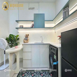 2PN - 1 PHÒNG KHÁCH RỘNG FULL NỘI THẤT 45m2