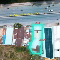 BÁN GẤP MẶT TIỀN QK1K 196,5M2 CẠNH CHỢ HOÁ AN