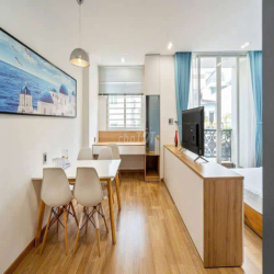 Cho Thuê Căn Hộ 1pn Rộng 45m ngay chợ Hoà Hưng, Q10