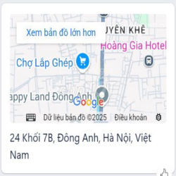 Cho thuê nguyên căn số nhà 32, tổ 26, xã Phúc Thịnh , TP Hà Nội