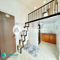 Căn hộ gác lửng ban công full tiện ích, chỉ từ 3tr9 gần chợ Hương Lộ 2