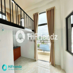 Căn hộ gác lửng ban công full tiện ích, chỉ từ 3tr9 gần chợ Hương Lộ 2
