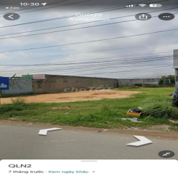 cho thuê đất mặt tiền đường QLN2 Long An