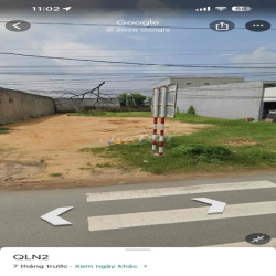 cho thuê đất mặt tiền đường QLN2 Long An