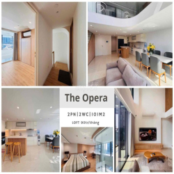 Cho thuê Loft 2PN The Opera (Metropole) - 101m2, View VIP Q1