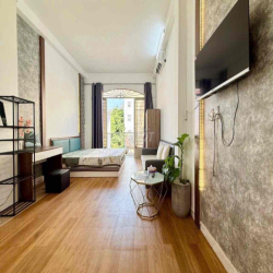 Cho Thuê Studio 35m2 Balcon Giặt Riêng Full NT Ngay Tân Định Quận 1