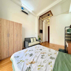 Cho Thuê Studio 35m2 Balcon Giặt Riêng Full NT Ngay Tân Định Quận 1