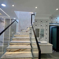 cho thuê nhà mặt tiền lê văn thọ  (4x20) trệt lầu , 2pn , 3wc