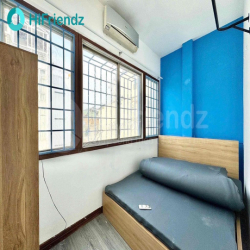 CHO THUÊ 2 PHÒNG NGỦ CỬA SỔ NGAY NGÃ 7 LÝ THÁI TỔ FULL NỘI THẤT