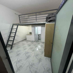 Phòng trọ giá rẻ gần Q10 studio, gác Full nội thất ở Lotte Lê Đại Hành