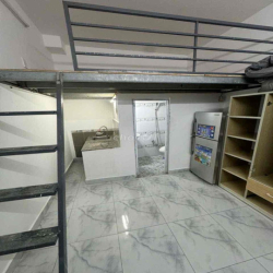 Phòng trọ giá rẻ gần Q10 studio, gác Full nội thất ở Lotte Lê Đại Hành