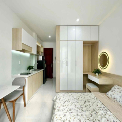 Căn hộ mini studio ban công có máy giặt riêng gần chợ Bà Chiểu