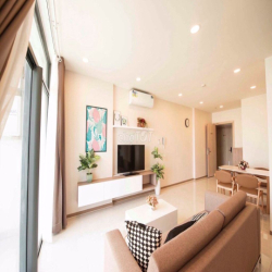 CHO THUÊ CĂN HỘ 80M2, 2PN, FREE QUẢN LÝ